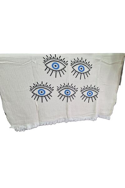 Minteks Mi̇nteks - Muslin Double Layer Peshtemal - 100% Cotton - Organic - Printed