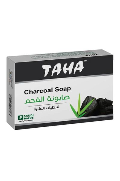 TAHA Charcoal Soap for Skin Cleansing 125g - Taha