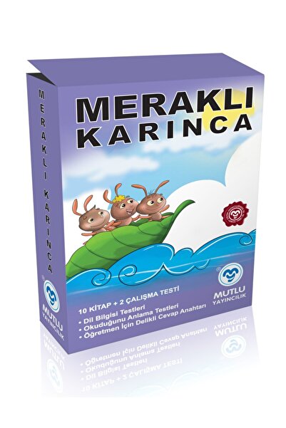 Mutlu Yayıncılık MUTLU MERAKLI KARINCA HİKAYE SETİ