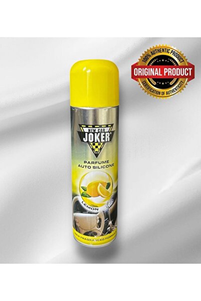 HRKSTORE Joker Torpido Parlatıcı Kokulu Araç Göğüs Parlatıcı Slikon Limon