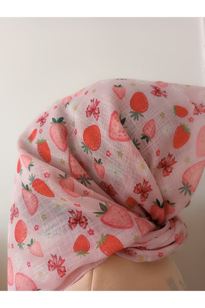 EMKSHOP Children's Head Scarf - 100% Cotton, Lightweight and Non-Slip (80*80)