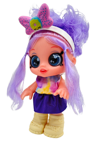 Global Toys Sesli & Taşınabilir Çantalı Şeker Kız Bebek – 42 Cm – Renkli Saçlı – 2 Yaş