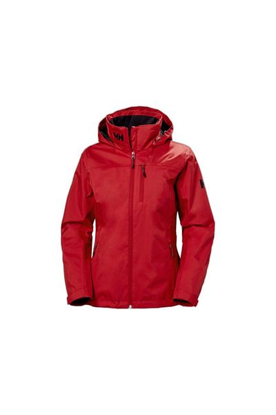 Helly Hansen W Crew Hooded Midlayer Jacket Women Red