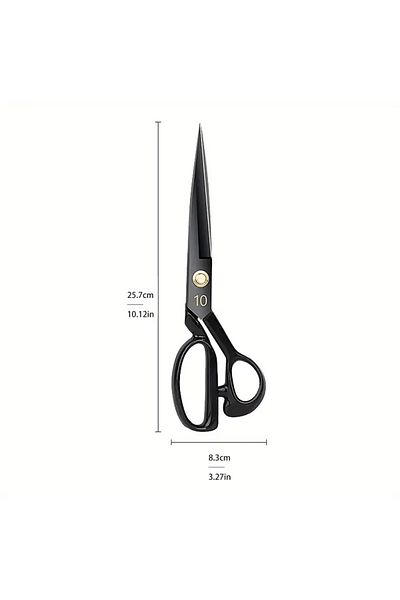 Choice 10 Inch Professional Tailor Scissors For Cutting Fabric Heavy Duty Scissors For Leather Cutting Indu