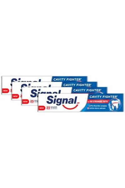 Signal Anti-Cavity Toothpaste by Signal, 75ml | 3+1 Free