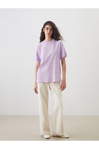 LC Waikiki Γυναικείο μπλουζάκι LCW Modest Stand Collar (S5)