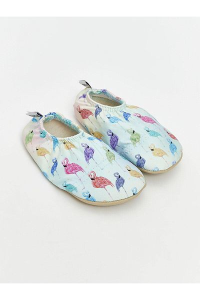 LC Waikiki Slip Stop Printed Baby Girl Sea Shoes (S5)