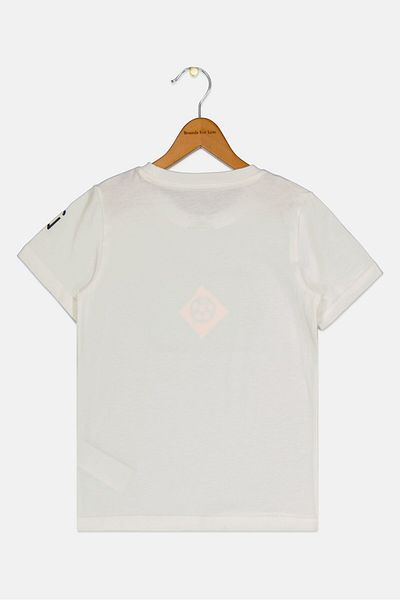 Puma X Neymar Jr Kids Boy Sportswear Fit Football T-shirt, White
