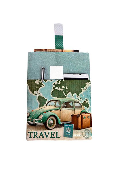 HRS Patterned Washable Pocketed Book Case 20 x 25 cm Multi-Purpose Bag Book Cover