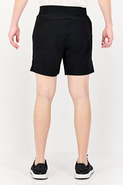 SKECHERS Men Sportswear Fit Brand Logo Outdoor Shorts, Black