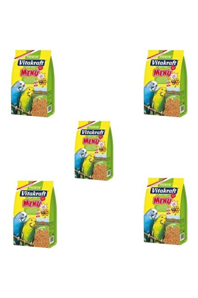 Vitakraft 5 adet Menü 500 gr Muhabbet Yemi Skt: 01/2027
