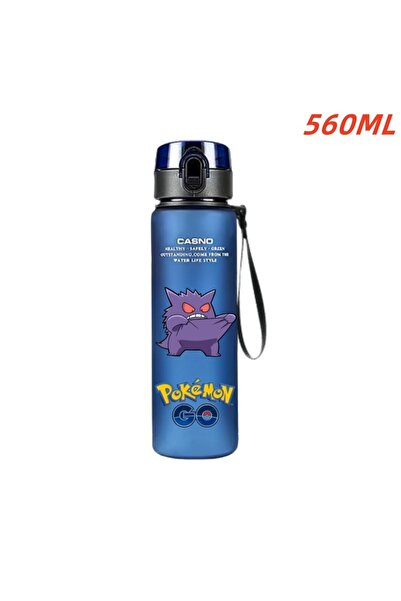 Choice7 كوب ماء محمول للأطفال بتصميم بوكيمون بيكاتشو جينجار لطيف، 560 مل، منا...