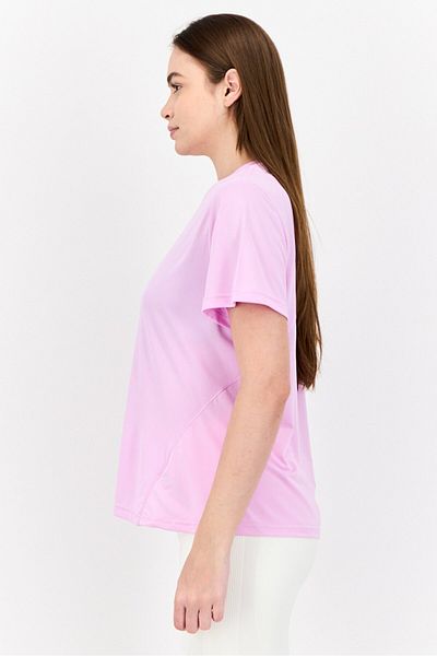 adidas Women Sportswear Fit Short Sleeves Training T-shirt, Lilac