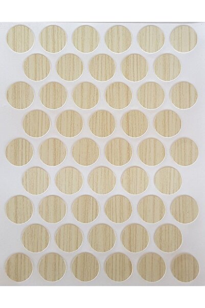 Sucuoğlu Yapışkanlı Vida Gizleme Yapıştırma Vida Tapası Tıpası(100 Adet) -Bey...