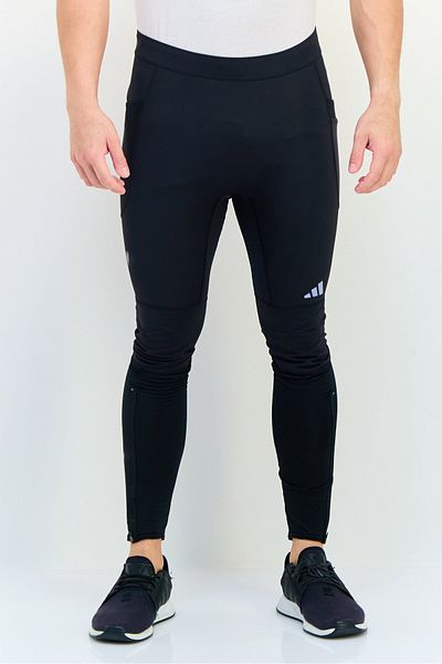 adidas Men Sportswear Fit Running Tight, Black