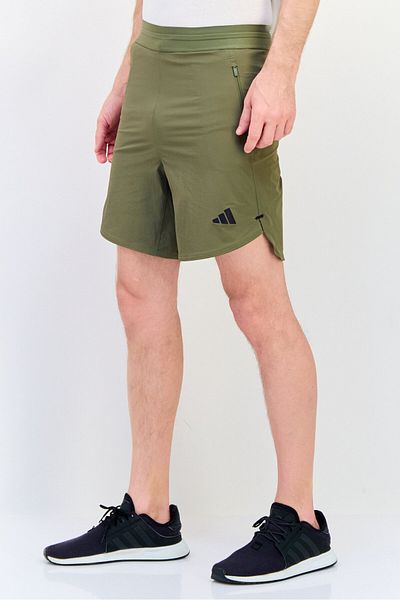 adidas Men Sportswear Fit 7 Inch Inseam Training Shorts, Olive