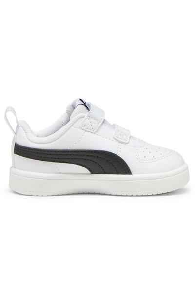 Puma Rickie V Inf 391328-37 Orthopedic Baby Sports Shoes White-Black