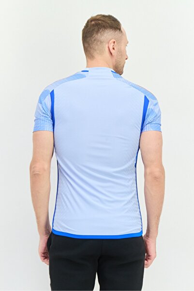 adidas Men Slim Fit Short Sleeve Football Jersey, Multicolor