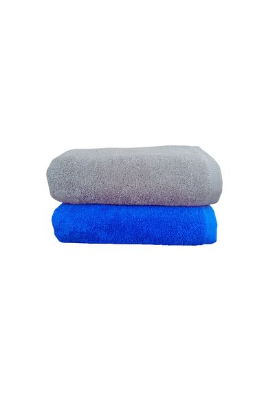 ILGIN HOME Premium 50X90 cm 100% Cotton Sports Towel Set of 2 Stylish and Soft Hand Towels for Yoga, Pilates, Sports
