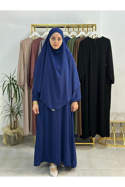 R&S modibone Indigo Souffle Esarf Suit - Φόρεμα στο πλάι (Κατάλληλο για Χακ και Ούρα)