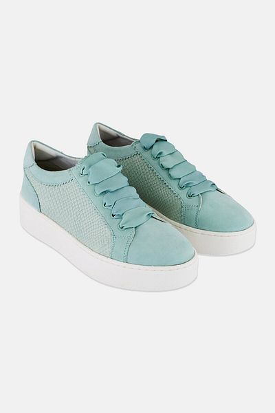 Geox Women Slip On Casual Shoes, Mint Green