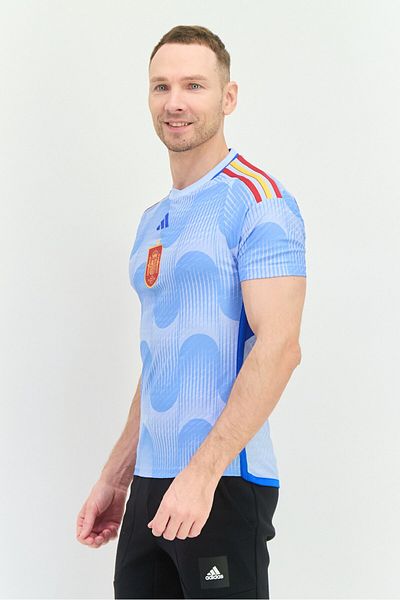 adidas Men Slim Fit Short Sleeve Football Jersey, Multicolor