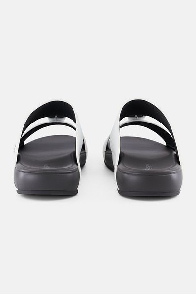 Algspar Men 2 Strap Slip On Arabic Sandals, White