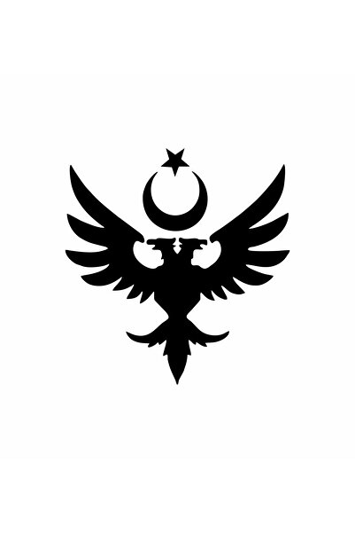 hediyenebak Çift Başlı Kartal Ay Yıldız Araç, Araba, Oto, Motorsiklet, Kask, ...