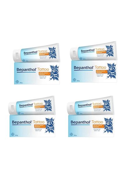 Bepanthol مرهم للعناية بالوشم 50 جرام 4 قطع