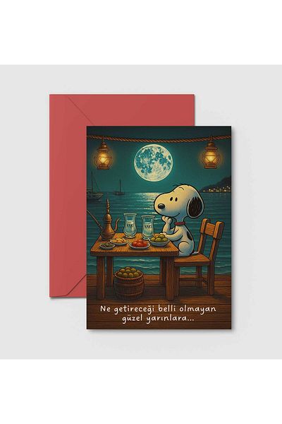 HRS Postcard - Greeting Card & Envelope Birthday Happy Birthday