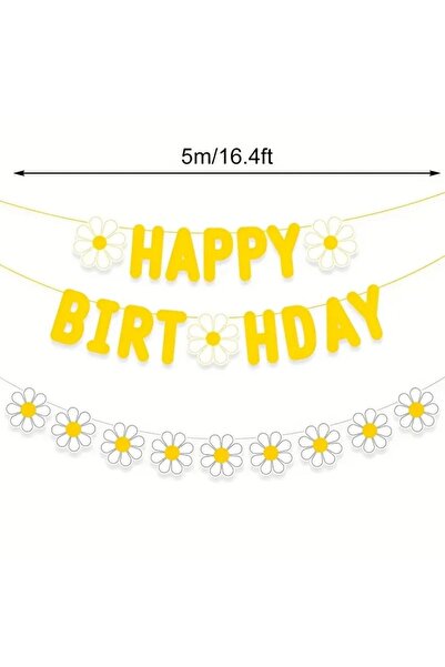 DÜVENCİ TİCARET PAPATYA DEKOR BANNER DECORATIV 2 BUCĂȚI