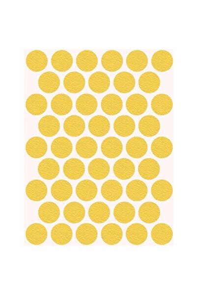 Sucuoğlu Yapışkanlı Vida Gizleme Yapıştırma Vida Tapası Tıpası(50 Adet) - Sarı