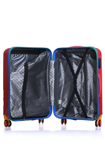 Benetton TROLLEY 60 CM KIRMIZI Uniseks Valiz - 14BNT1000-02-KR