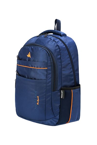 Alanç Gift Special Water Repellent Fabric Navy Blue Color Unisex Daily, Middle School, High School School Backpack with Laptop Compartment