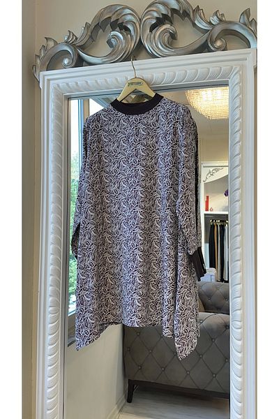 Invee Invee Patterned Tunic - Plum