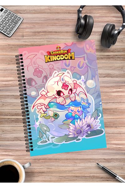 mertfigur Cookie Run Kingdom Spiral Notebook A5 (50 Sheets)