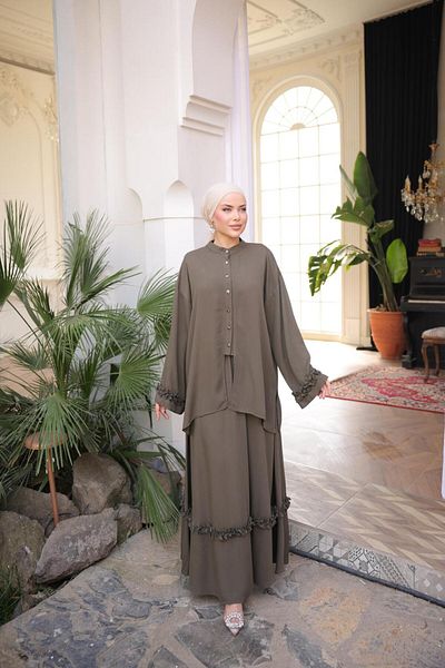 Nissra Ankanoor Belmando Fabric Skirt Suit Anka255092