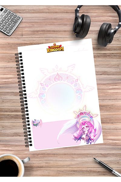 mertfigur Cookie Run Kingdom Spiral Notebook A5 (50 Sheets)