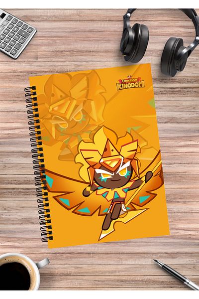 mertfigur Cookie Run Kingdom Spiral Notebook A5 (50 Sheets)