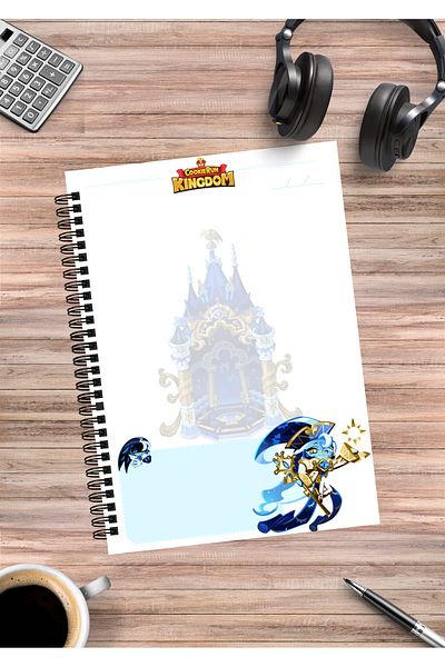 mertfigur Cookie Run Kingdom Spiral Notebook A5 (50 Sheets)
