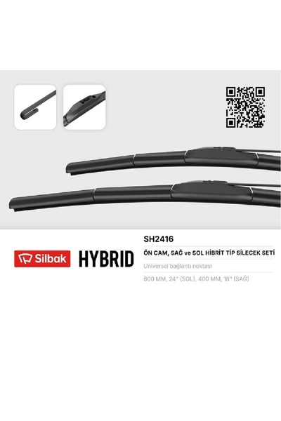 Silbak TOYOTA YARIS CROSS (MXP) 09-20 Ön Cam Sileceği Silecek Silgi Silgeç Ta...