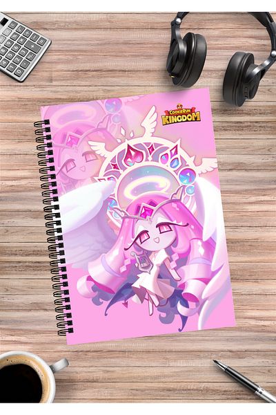 mertfigur Cookie Run Kingdom Spiral Notebook A5 (50 Sheets)