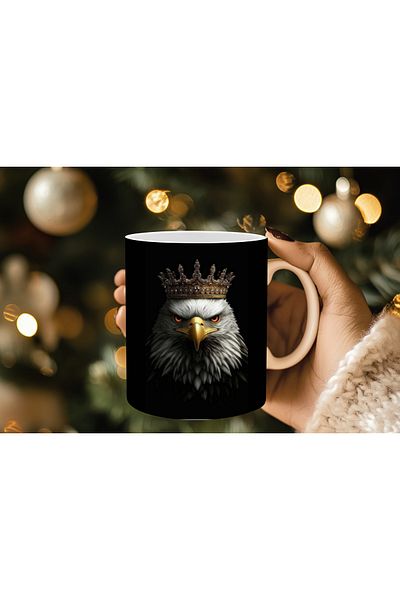 Evion Fan Themed Porcelain Mug Yellow-Red / Black-White / Yellow-Navy Blue Colored Fan Mugs