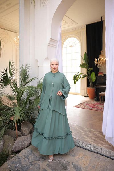 Nissra Ankanoor Belmando Fabric Skirt Suit Anka255092