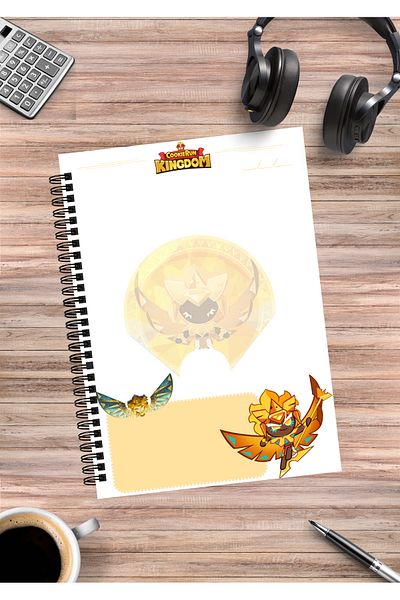 mertfigur Cookie Run Kingdom Spiral Notebook A5 (50 Sheets)