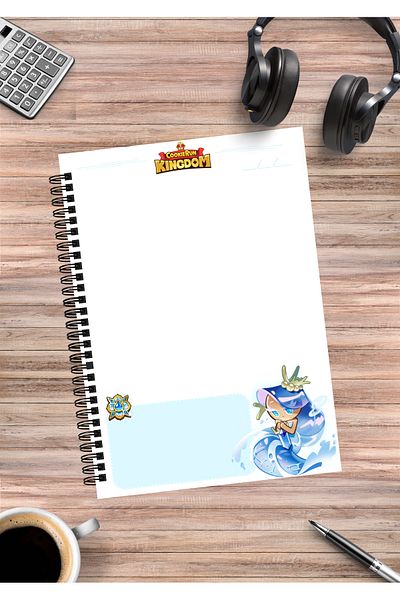 mertfigur Cookie Run Kingdom Spiral Notebook A5 (50 Sheets)