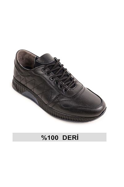nuaA Genuine Leather Casual Men's Shoes Heel Spur Supported Orthopedic Genc-211