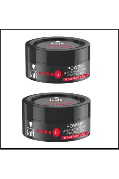 Taft Wax Power Saç Şekillendirici 75ml 2 ADET