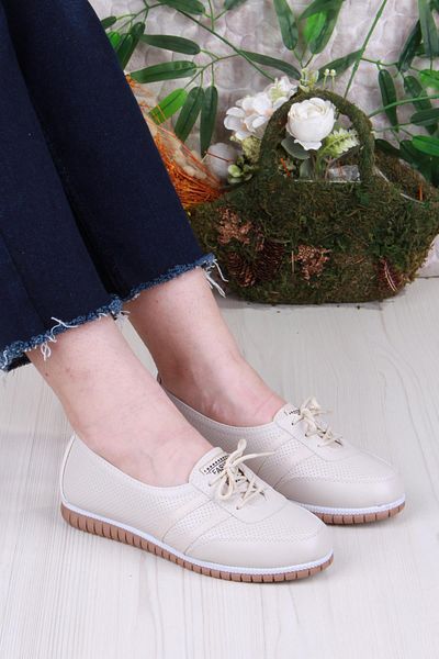 fort 2034 Daily Comfortable Non-Slip Sole Women's Ballerina Shoes