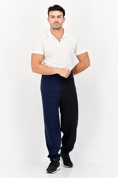 Levi's Men Regular Fit Drawstring Colorblock Jogger Pants, Multicolor